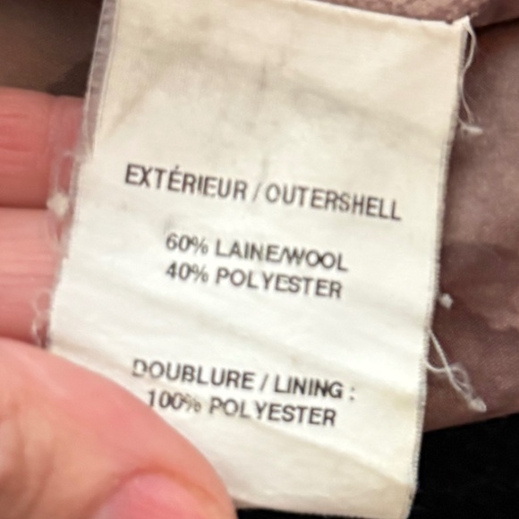 Soia & Kyo Wool-Blend Double-Breasted Trench Coat in Charcoal - Picture 7 of 9